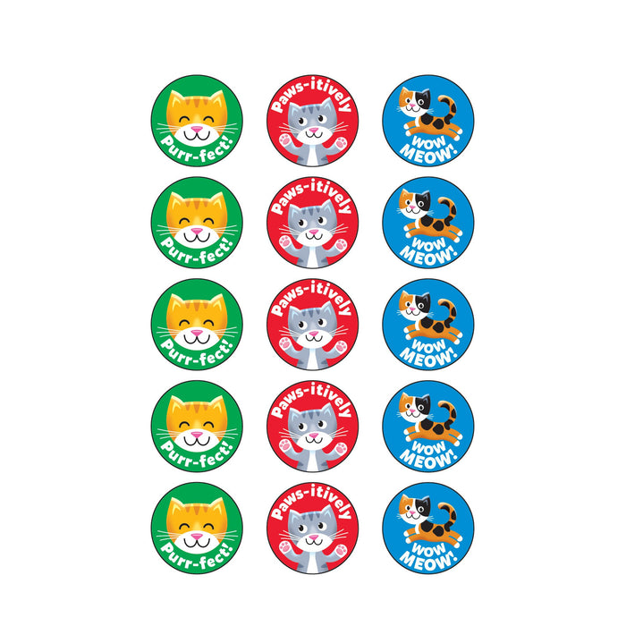 T83434 Stickers Scratch n Sniff Cinnamon Cats