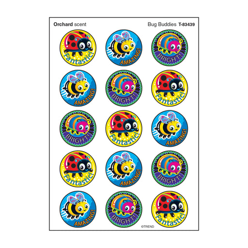 T83439 Stickers Scratch n Sniff Orchard Bug Buddies