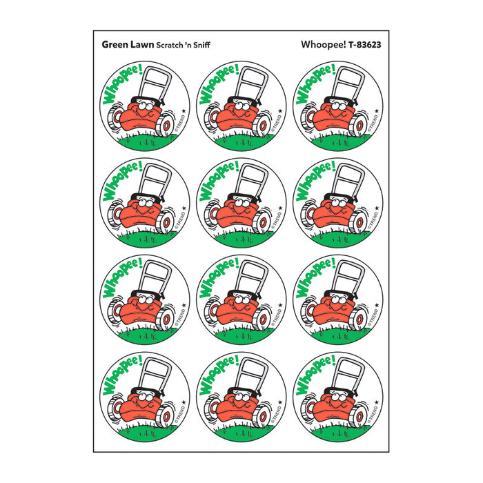 T83623-2-Stickers-Retro-Whoopee-green-lawn-mower