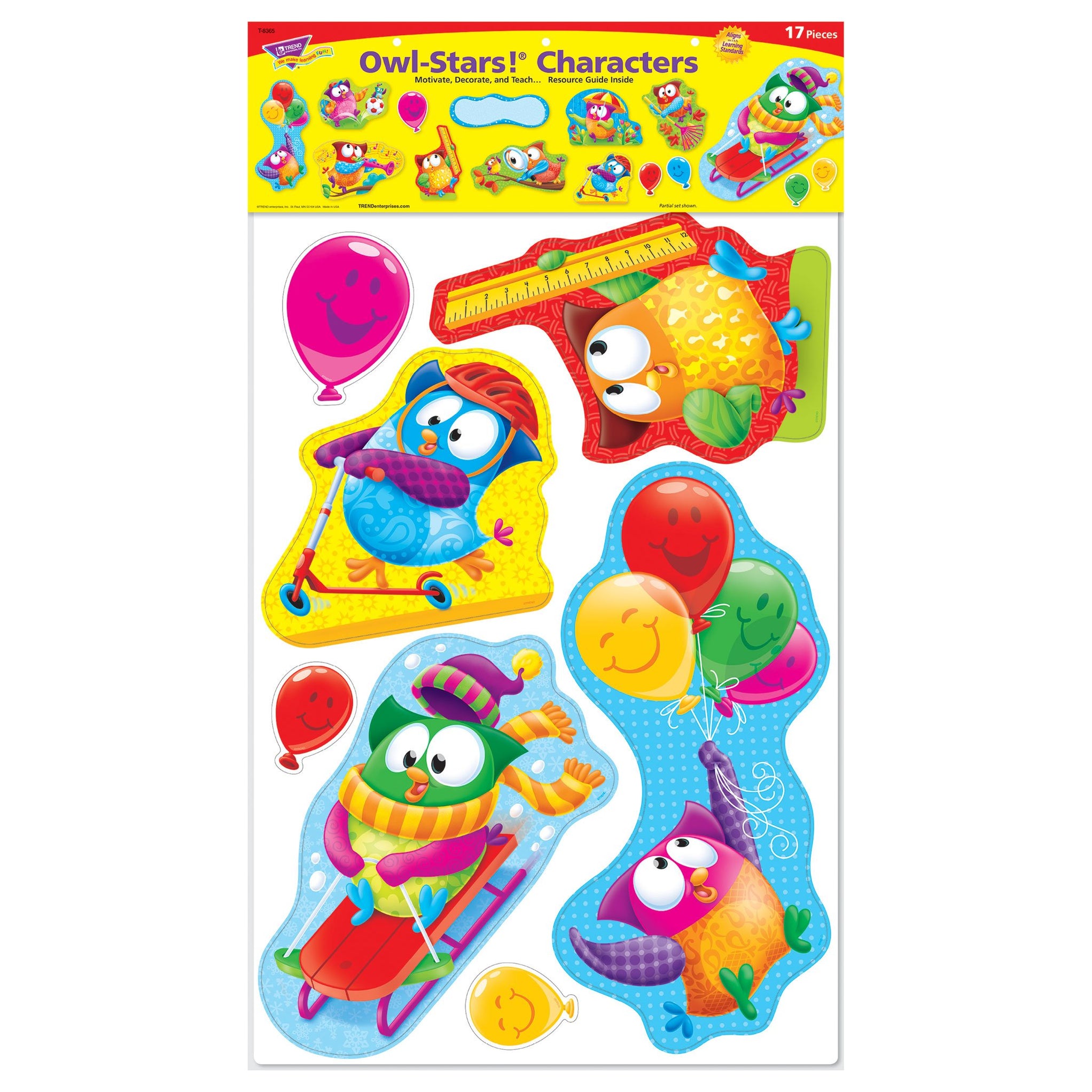 Bulletin Board Set OwlStars!® Characters T8365 — TREND enterprises, Inc.