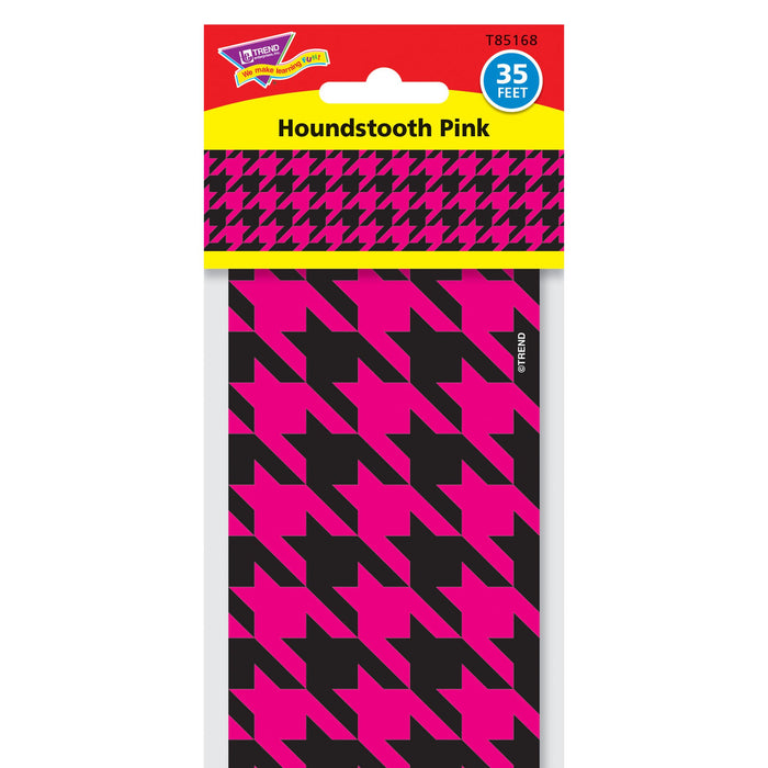 T85168 Border Trimmer Houndstooth Pink Package