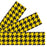 T85169 Border Trimmer Houndstooth Yellow