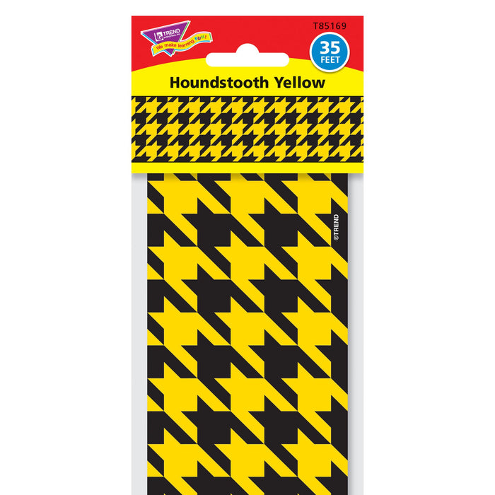 T85169 Border Trimmer Houndstooth Yellow Package