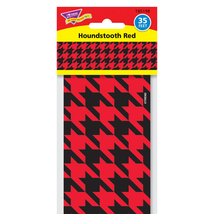 T85198 Border Trimmer Houndstooth Red Package