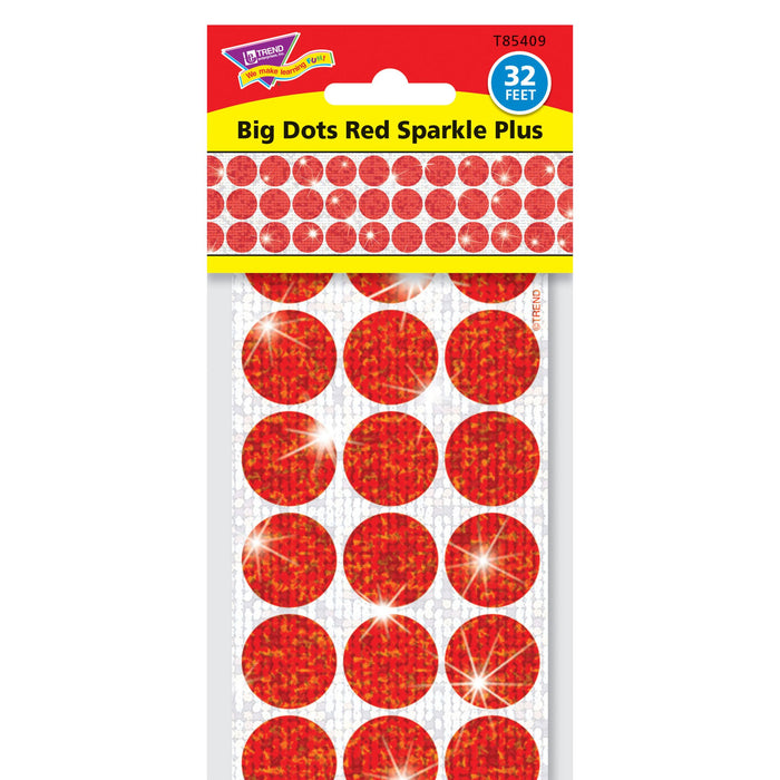 T85409 Border Trimmer Sparkle Big Dots Red Package