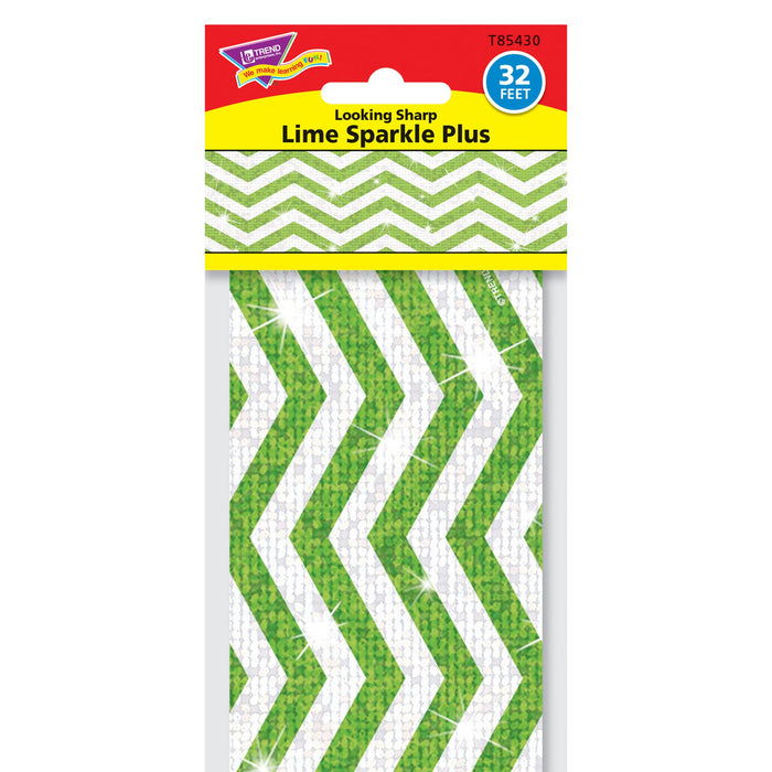 T85430 Border Trimmer Sparkle Look Sharp Lime Package