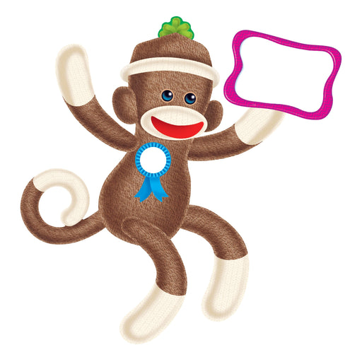 T8763 Bulletin Board Sock Monkey