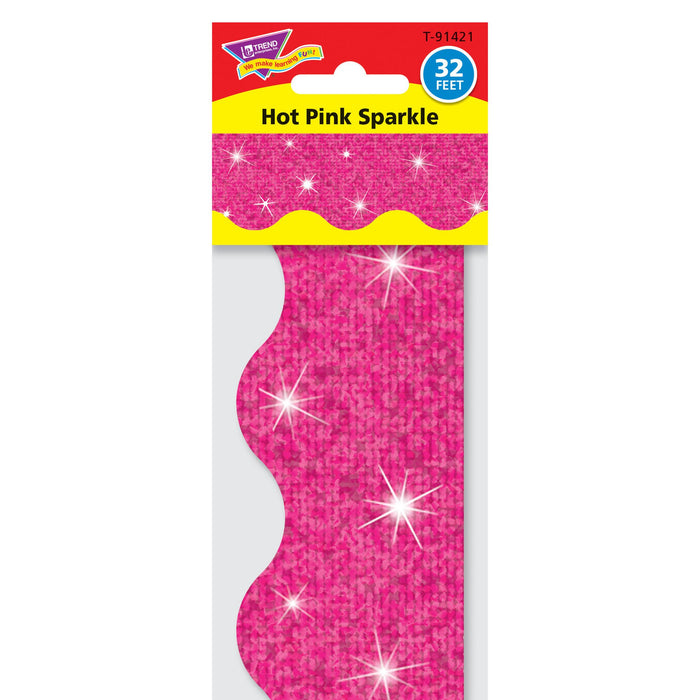 T91421 Border Trimmer Hot Pink Sparkle Package