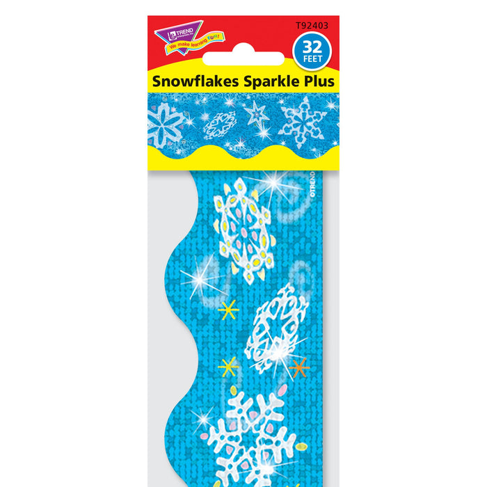 T92403 Border Trimmer Snowflake Sparkle Package