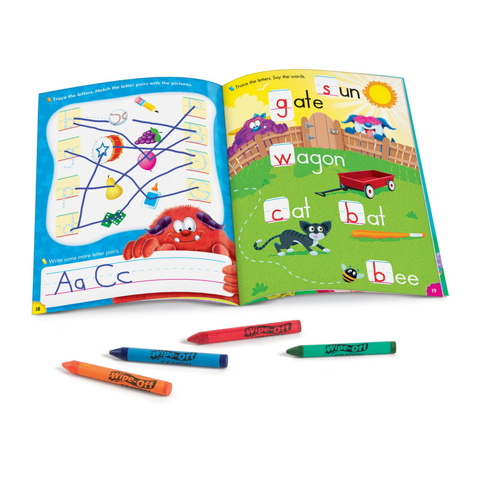 T94145 Wipe Off Book Learn to Print