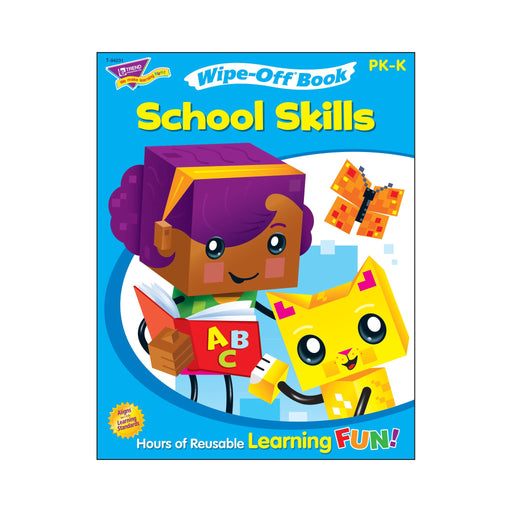 T94231 Wipe Off Book School Skills Cover