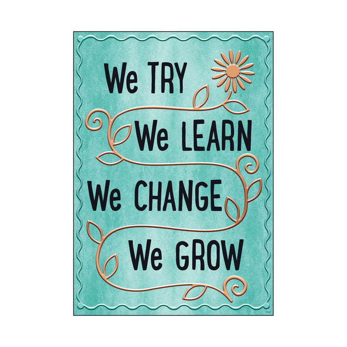 We TRY We LEARN We CHANGE… ARGUS® Poster